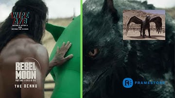 REBEL MOON – Part One – A Child of Fire  |  The Bennu breakdown by Framestore