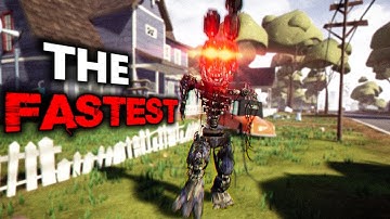 IGNITED BONNIE IS THE FASTEST ANIMATRONIC IN HELLO NEIGHBOR