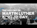 The history of martin luther king jr day