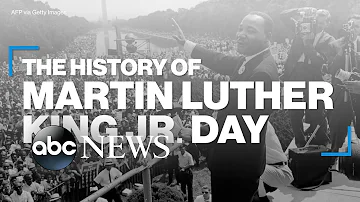 The history of Martin Luther King Jr. Day