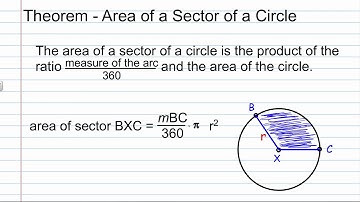 10-7 Geometry Area of Circles and Sectors.mov