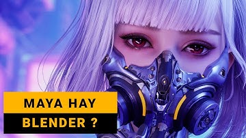 Nên học Blender hay Maya | 3D Artist có mất việc vào tay AI?| Quang Huy