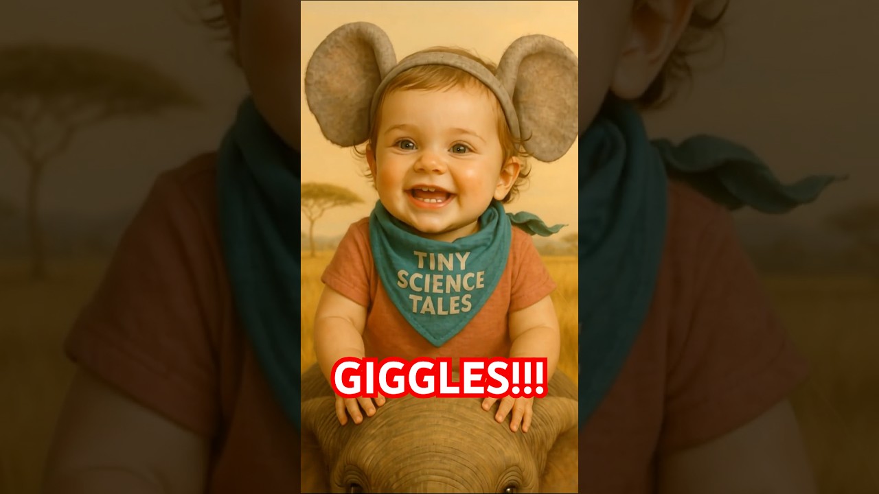 Why Do Elephants Have HUGE Ears? 🐘💨 | Tiny Science Tales 