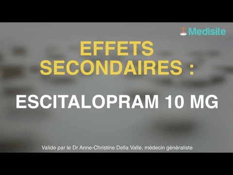 Vidéo: Escitalopram - Mode D'emploi, Avis, Analogues, Prix Des Comprimés
