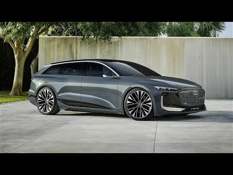 2022 Audi A6 Avant e-tron concept - exterior / LED lights / details