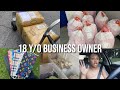 a real day in the life of an 18 year old business owner *business story time + tips!* | Saria Raine