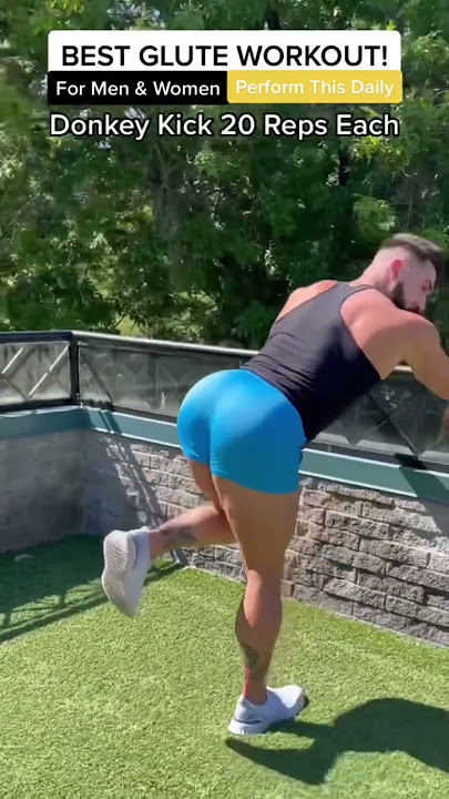 LATIHAN GLUTE TERBAIK! #fitness #workout #glutesworkout #shorts