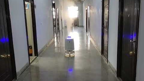 Spray Disinfection Robot