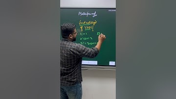 Amazing trick to find the unit place of factorial of any number 🔥 #maths #factorial #mathetricks