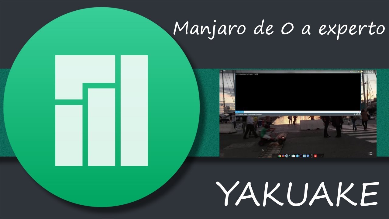 Como usar YAKUAKE Manjaro de 0 a experto Mil24 YouTube