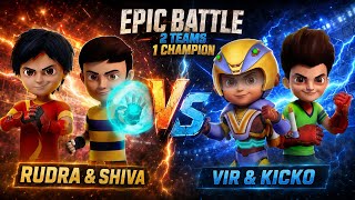 Rudra & Shiva vs Vir the Robot boy & Kicko - Indian KO Tag Championship Battle screenshot 3