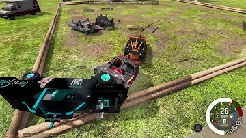 BeamNG Drive Multiplayer... Realistic Derby Project. (Ep1)