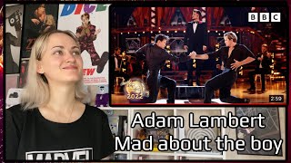 Once Glambert, forever Glambert🫶🏻 Reaction to ‘Adam Lambert — Mad about the boy’ BBC performance
