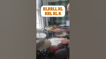 Drum Lesson! Paradiddle-diddle Jazz Lick!