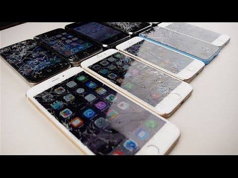 Краш-Тест ВСЕХ АЙФОНОВ!!! iPhone 6 Plus vs 6 vs 5S vs 5C vs 5 vs 4S vs 4 vs 3GS vs 3G vs 2G