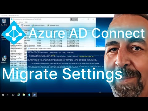 Azure AD Connect Export and Import Configuration Settings