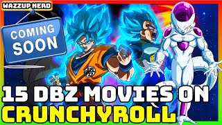 Watch Dragon Ball Z Movies and Dragon Ball Super Movies on Crunchyroll -  Crunchyroll News