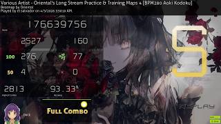 deathstream practice 280 bpm FC