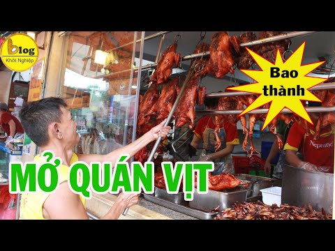 Kinh nghiệm mở quán vịt quay thành công