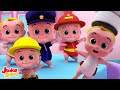 Cinco pequeños bebés | Música infantil | Junior Squad Español Latino | Dibujos animados