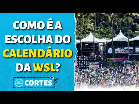 COMO A WSL DECIDE O CALENDÁRIO DO TOUR? | Cortes Let’s Surf