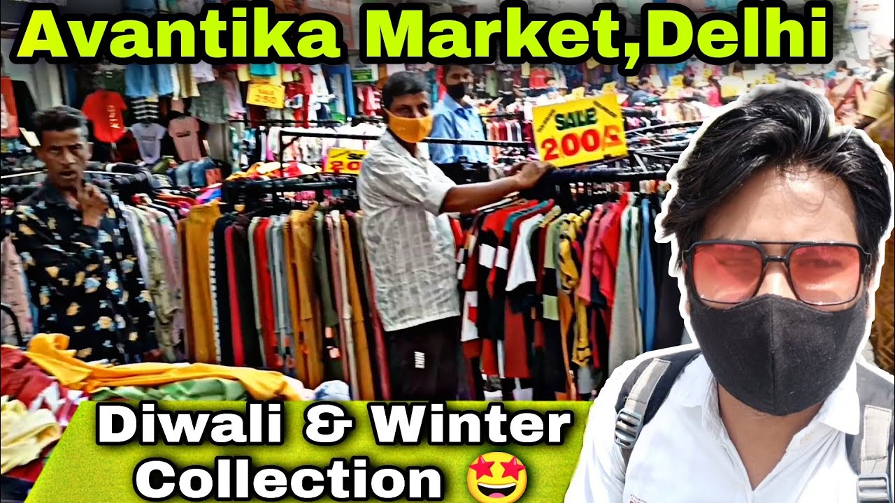 Avantika Market Rohini Delhi 2021/Cheapest Market In Delhi For Girls