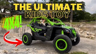 4X4 Kids Toy? The 24V Can-Am Maverick X3 Kids Ride On Toy