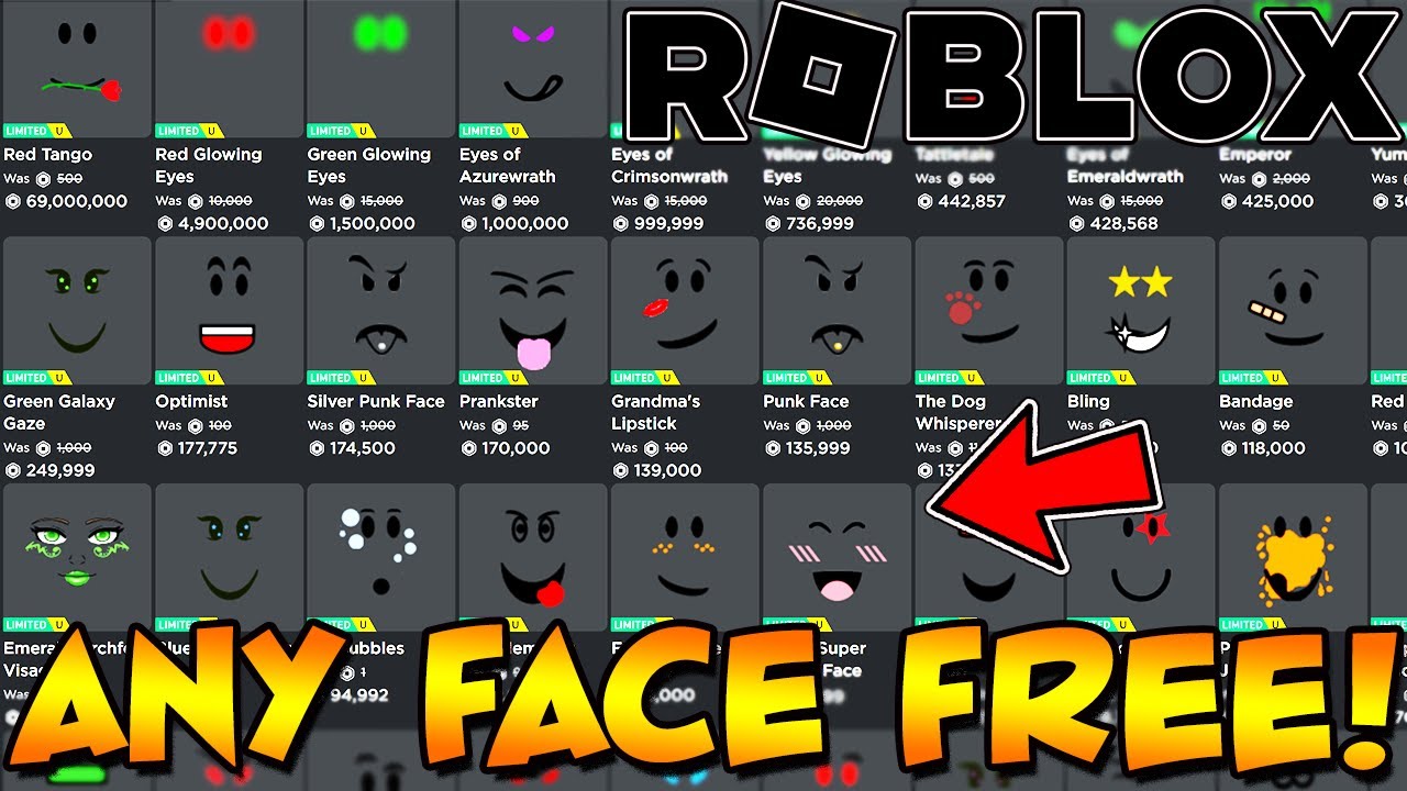 Another Top 10 Roblox Faces That Should Be Limited! 