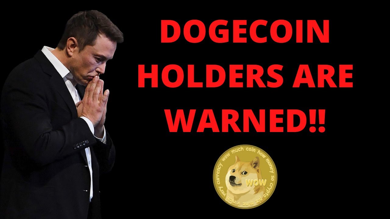 DOGECOIN HOLDERS ARE WARNED! EVERY HOLDER NEEDS TO KNOW THIS NEW DATA