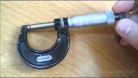 Antique Starrett Micrometer 2012