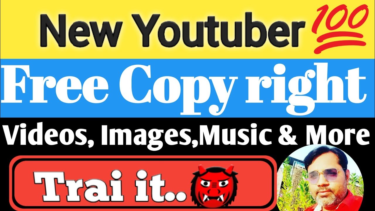 How to get copyright free videos and images for YouTube//New YouTube