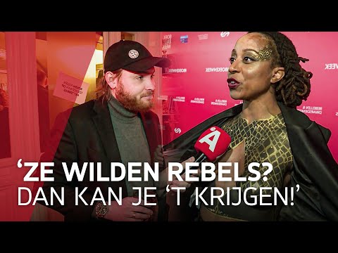 Rebelse schrijvers op het Boekenbal