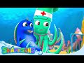 5 Little Reef Sharks | The Sharksons - Songs for Kids | Nursery Rhymes &amp; Kids Songs