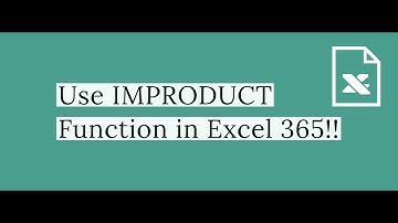 How to Use Excel IMPRODUCT Function in Office 365? Geek Excel