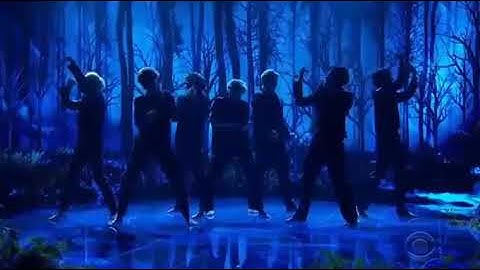 Black Swan #Jungkook opening song #JamesCorden