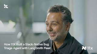 How 11x Built a Slack-Native Bug Triage Agent with LangSmith Fleet