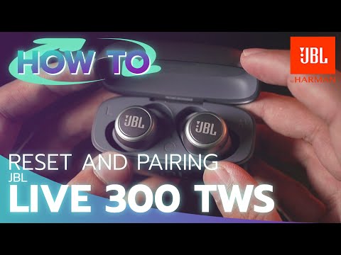 HOW TO RESET JBL LIVE 300 TWS By Soundproofbros