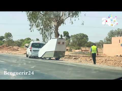 ردار جديد بطريق سيدي بوعثمان إقليم الرحامنة