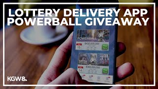 Lottery delivery app giving away free Powerball tickets screenshot 5