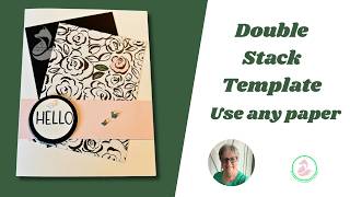 Double Stack Card Template | Easy Layout You Can Use with Any Paper