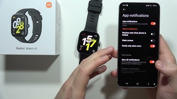 How to Turn ON Android Phone Notifications on Redmi Watch 4?