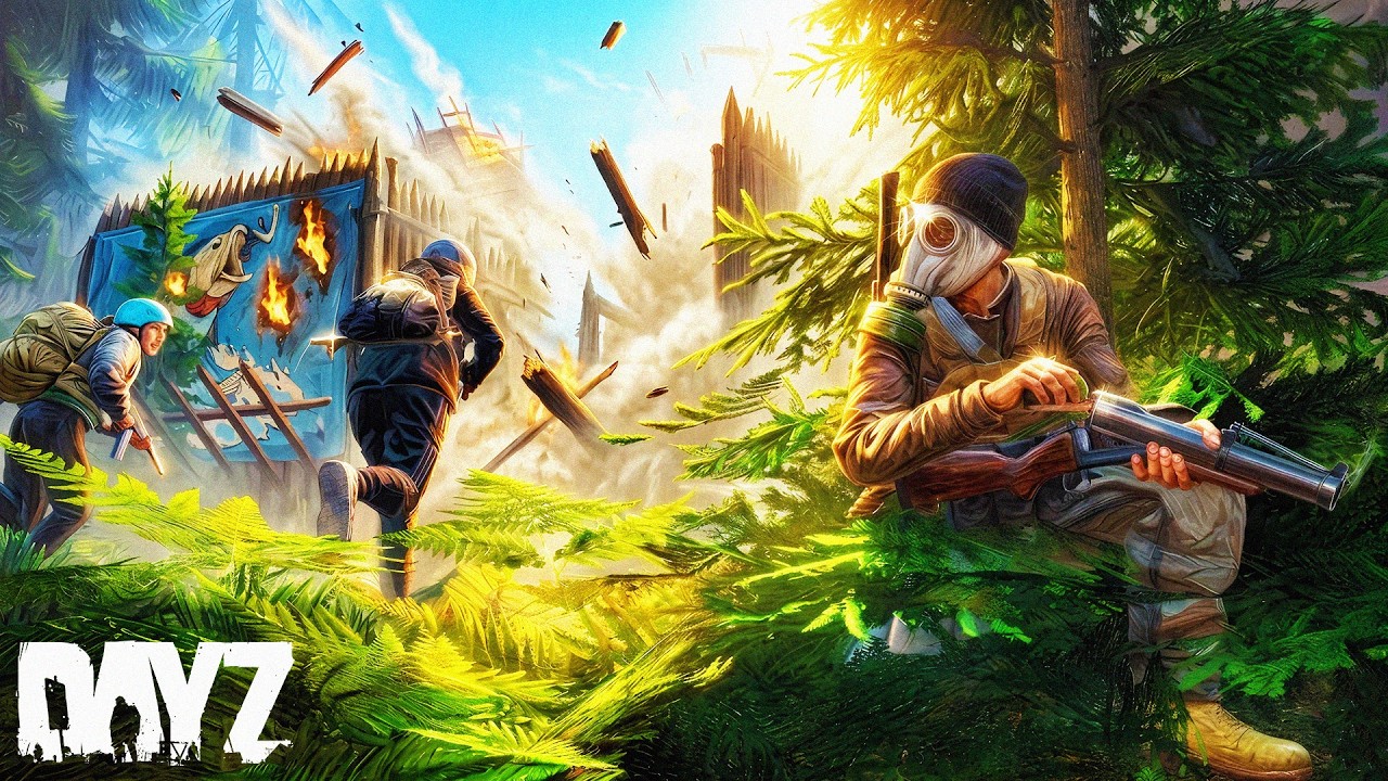 Они пытались нас УНИЧТОЖИТЬ. ОСАДА ЛЕСНОЙ БАЗЫ - DayZ