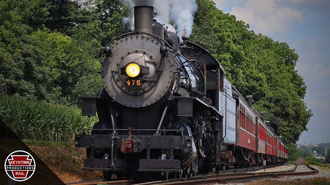 Norfolk & Western 475: Late Summer Steam with the Mastodon (4K)