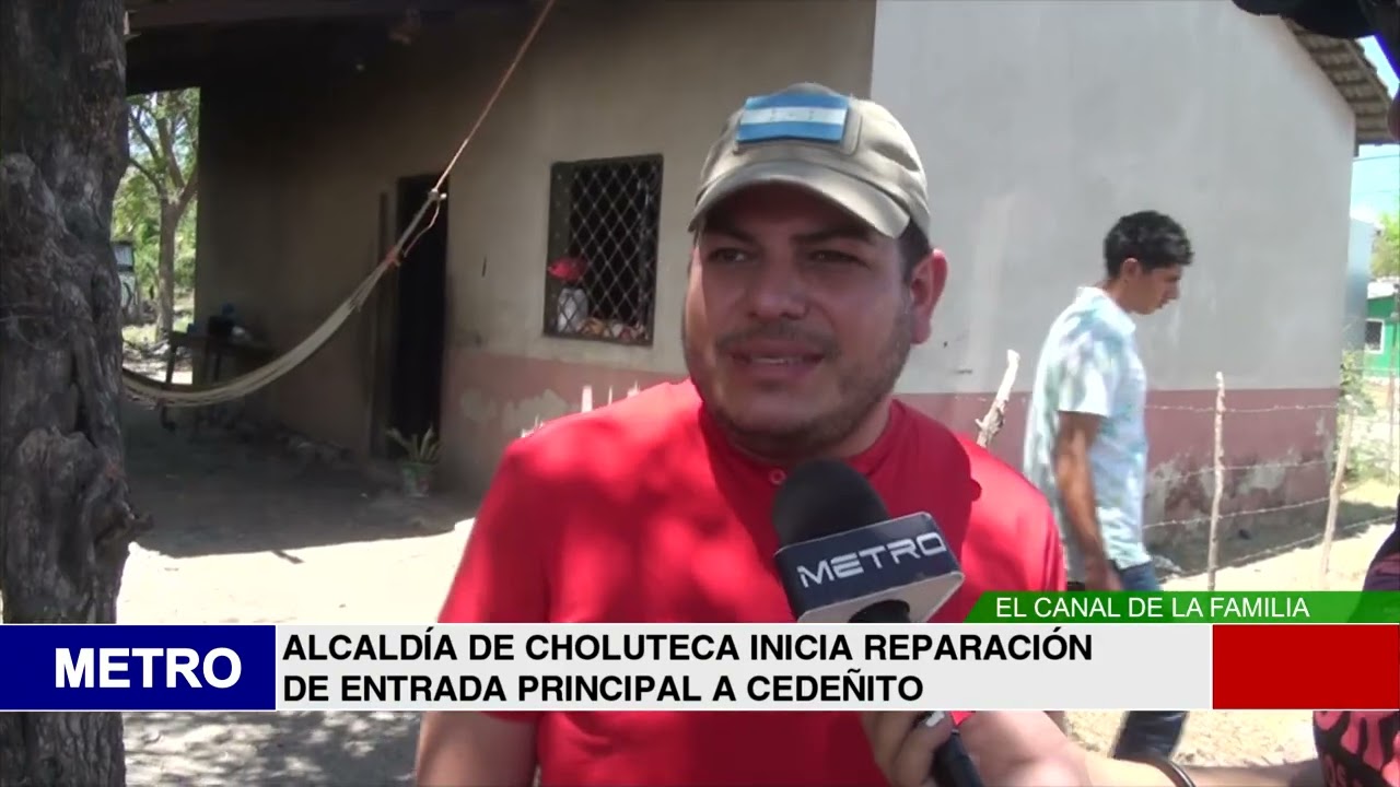 ALCALDÍA DE CHOLUTECA INICIA REPARACIÓN DE ENTRADA PRINCIPAL A CEDEÑITO
