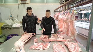 西安小伙卖羊肉20多年科普好吃的羊品种详解羊肉部位选购与吃法