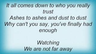 Saga - Ashes To Ashes (Chapter 11) Lyrics