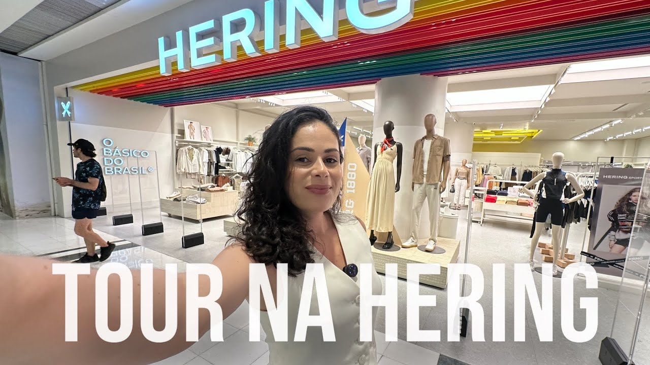 TOUR NA HERING | OS BÁSICOS QUE DÃO CERTO!  15% off cupom: ERICA 