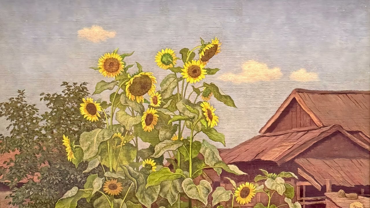 Art Appreciation No. 1158 [Sunflowers] by Yajuro Takashima