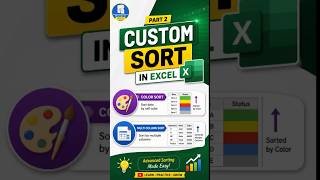 Custom Sort in Excel Made Easy ⚡ | Color Sort + Multi Column Sort (Part 2)
