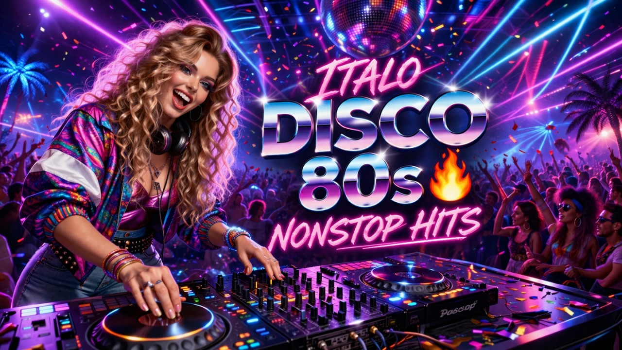 Italo Disco 1980s 🌙 Midnight Neon Romance | Dreamy Retro Dance Vol.2 ...
